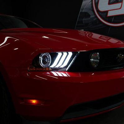 mustang projector headlights